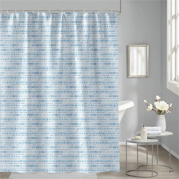 Waterproof Polyester Shower Curtain 