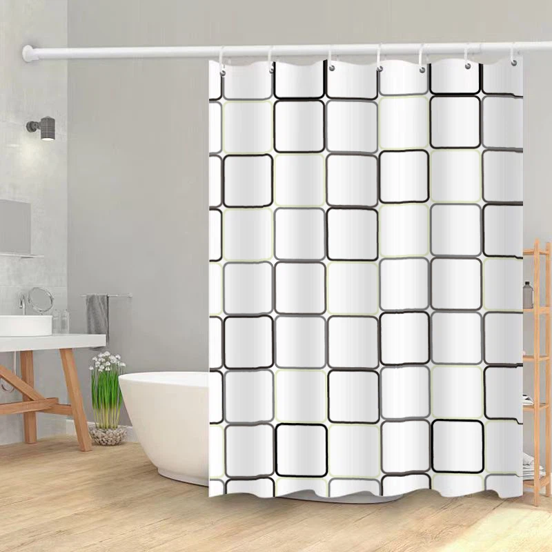 Polyester shower curtain pattern Polyester shower curtain pattern